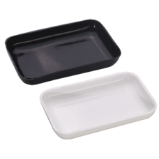 Sorting Tray Plastic Hollow (Black/White)